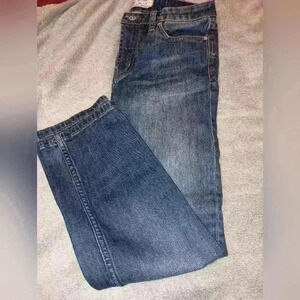 FREE PEOPLE Designer Dark Blue‎ Wash jeans (#114)